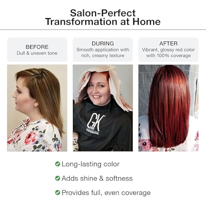 GK HAIR Coloring Agent (Light Ash Blonde) - Image 5